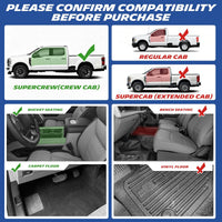 Michelin Premier Front Floor Mats for Ford Super Duty Crew Cab (2017-2026)