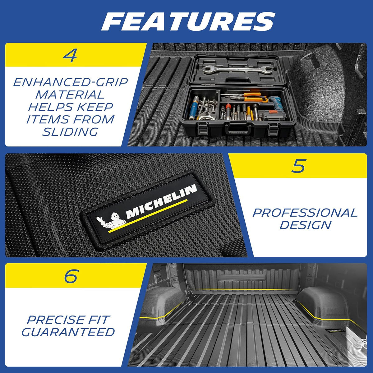 Michelin Truck Bed Mat – Chevy Chevy Silverado EV RST 2024–2026 RST