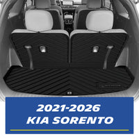 Michelin trunk & backrest mats installed in 2021‑2026 Kia Sorento cargo area