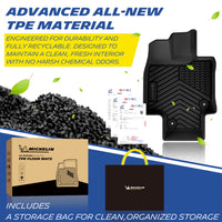 New durable recyclable odor-free TPE material display, Michelin packaging and storage bag included