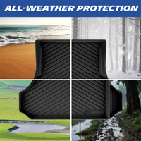 All-weather trunk mat protection
