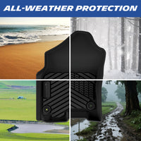 Michelin all-weather TPE floor mats, all-weather protection, durable in extreme temperatures, effectively protects original vehicle carpet.