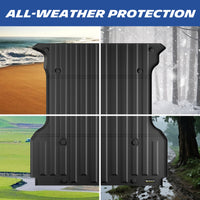 Michelin Truck Bed Mat for 2004-2014 Ford F-150/Lincoln Mark LT 2006-2008 - 5.5 FT Short Bed, All-Weather Truck Bed Liner, Custom Fit,TPE