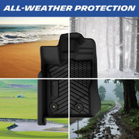 Michelin TPE floor mats deliver all-weather protection against sand, snow, mud and rain.