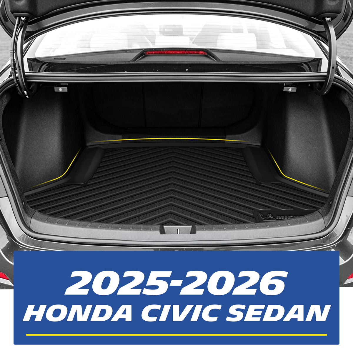 Michelin TPE cargo liner installed in 2025-2026 civic sedan