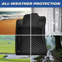 Michelin TPE floor mats easy to clean, simply remove and rinse with water for quick and effortless maintenance.