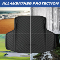 Michelin Trunk Liner for 2018-2026 Honda Accord, All-Weather Trunk Mat, Custom Fit, TPE, Cargo Mat, Non-Slip Cargo Liner
