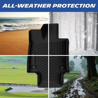 Michelin floor mats all-weather protection for beach, snow, countryside and muddy road conditions