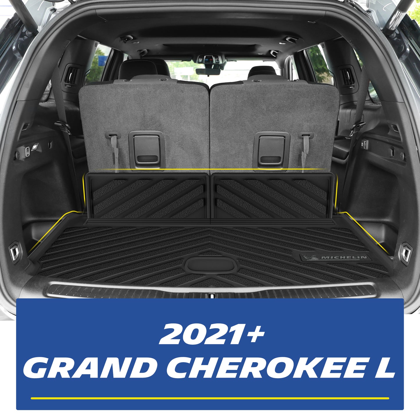 2021-2026 Jeep Grand Cherokee L Trunk Mat fitment.