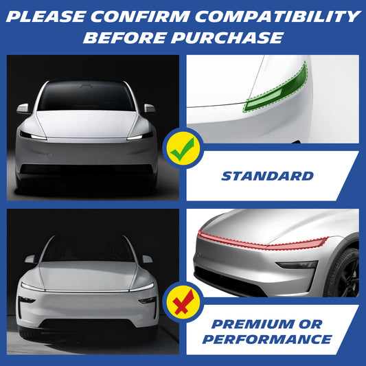 Michelin Premier Floor Mats & Trunk Mats for Tesla Model Y Standard 5-Seater 2025-2027, 9 Piece