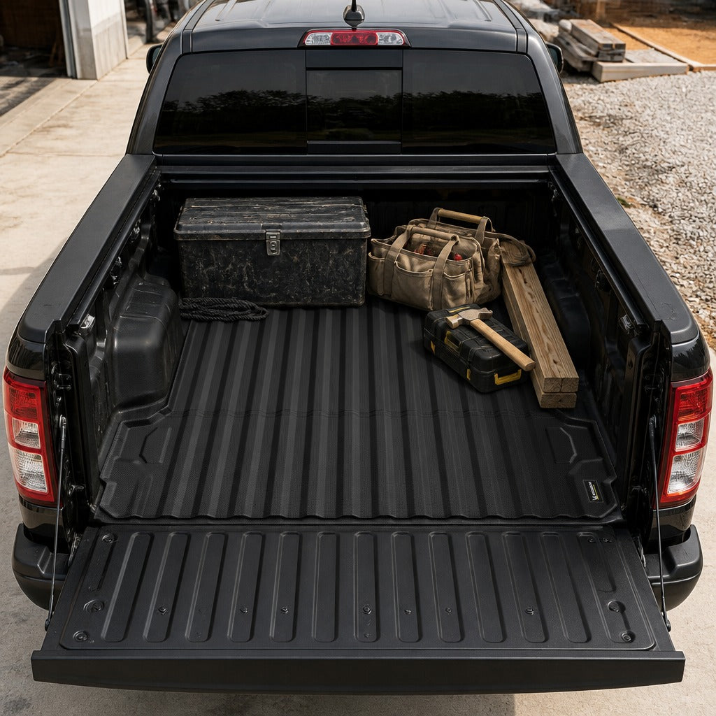 Michelin Truck Bed Mat in Chevy Colorado cargo area