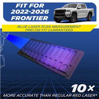 Michelin Truck Tailgate Protector for 2022-2026 Nissan Frontier (Not Fit Drop-in Liners), All-Weather Tailgate Mat, Custom Fit, Durable TPE, Non-Slip