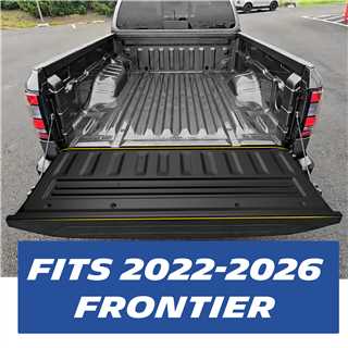 Michelin Truck Tailgate Protector for 2022-2026 Nissan Frontier (Not Fit Drop-in Liners), All-Weather Tailgate Mat, Custom Fit, Durable TPE, Non-Slip