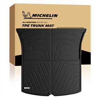 Michelin Elite Series Trunk Liner for 2025 2026 Tesla Model Y Juniper, 5 Seater, Not Fit Standard, All-Weather Trunk Mat, All-new TPE Material, Durable TPE, Not Fit 7 Seater