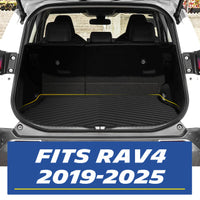 Michelin Premier Series Trunk Liner for 2019-2024 2025 Toyota RAV4, All-Weather Trunk Mat, Custom Fit, Durable TPE, Cargo Mat, Non-Slip Cargo Liner (Not Fit 2026)