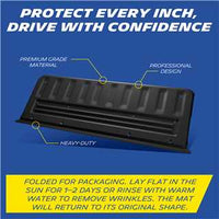 Michelin Truck Tailgate Protector for 2022-2026 Nissan Frontier (Not Fit Drop-in Liners), All-Weather Tailgate Mat, Custom Fit, Durable TPE, Non-Slip