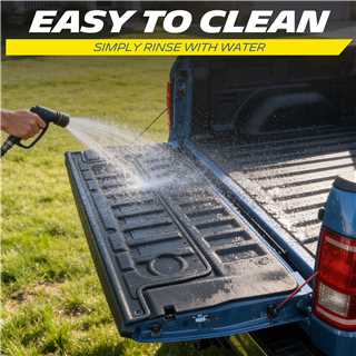Michelin Truck Tailgate Protector for 2022-2026 Nissan Frontier (Not Fit Drop-in Liners), All-Weather Tailgate Mat, Custom Fit, Durable TPE, Non-Slip