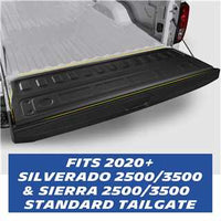 Michelin Truck Tailgate Protector for 2020-2026 Chevy Silverado/GMC Sierra 2500 3500 HD (Not Fit MultiPro/Power Tailgate), All-Weather Tailgate Mat, Custom Fit, Durable TPE, Non-Slip