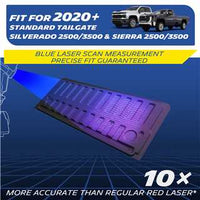 Michelin Truck Tailgate Protector for 2020-2026 Chevy Silverado/GMC Sierra 2500 3500 HD (Not Fit MultiPro/Power Tailgate), All-Weather Tailgate Mat, Custom Fit, Durable TPE, Non-Slip