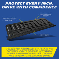 Michelin Colorado Canyon tailgate mat 2015–2022 angled view highlighting surface texture and edge structure