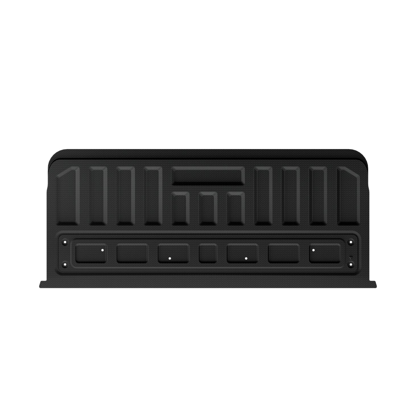Michelin Colorado Canyon tailgate mat 2015–2022 flat lay showing full shape and molded channels