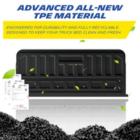 Michelin Colorado Canyon tailgate mat 2015–2022 TPE material with pellets and eco-friendly concept