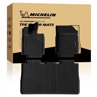 Michelin Cybertruck floor mats 2023–2026 full set with packaging