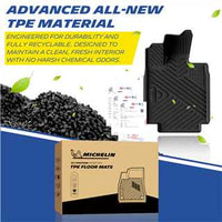 Michelin Cybertruck floor mats 2023–2026 TPE material structure display
