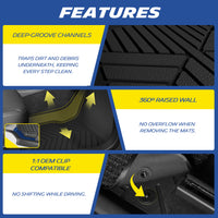 Michelin Explorer 6 Seats 2020-2021 floor mat clip and edge