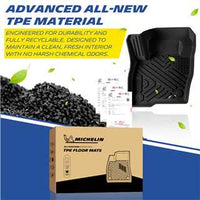 Michelin Ford Edge 3PCS 2015-2026 mats TPE material texture detail