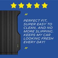 Michelin Ford F-150 tailgate protector 2021-2026 five star customer review graphic with product edge
