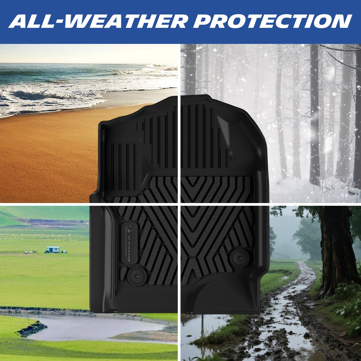 Michelin Ford F250 F350 F450 Crew Cab 2017–2026 all-weather coverage