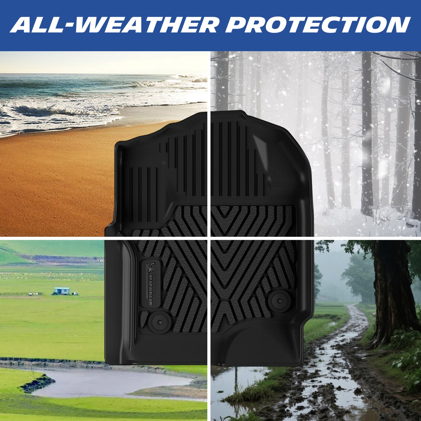 Michelin Ford F250 F350 F450 Crew Cab 2017–2026 all-weather coverage