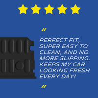 Michelin Ford Maverick 2022-2026 tailgate mat with five star customer testimonial and product close-up