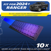 Michelin Ford Ranger 2024-2026 tailgate mat designed using blue laser scan measurement for accurate custom fit