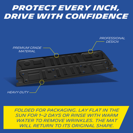 Michelin Truck Tailgate Protector for 2023-2026 Ford Super Duty F250/F350/F450, Custom Fit, TPE