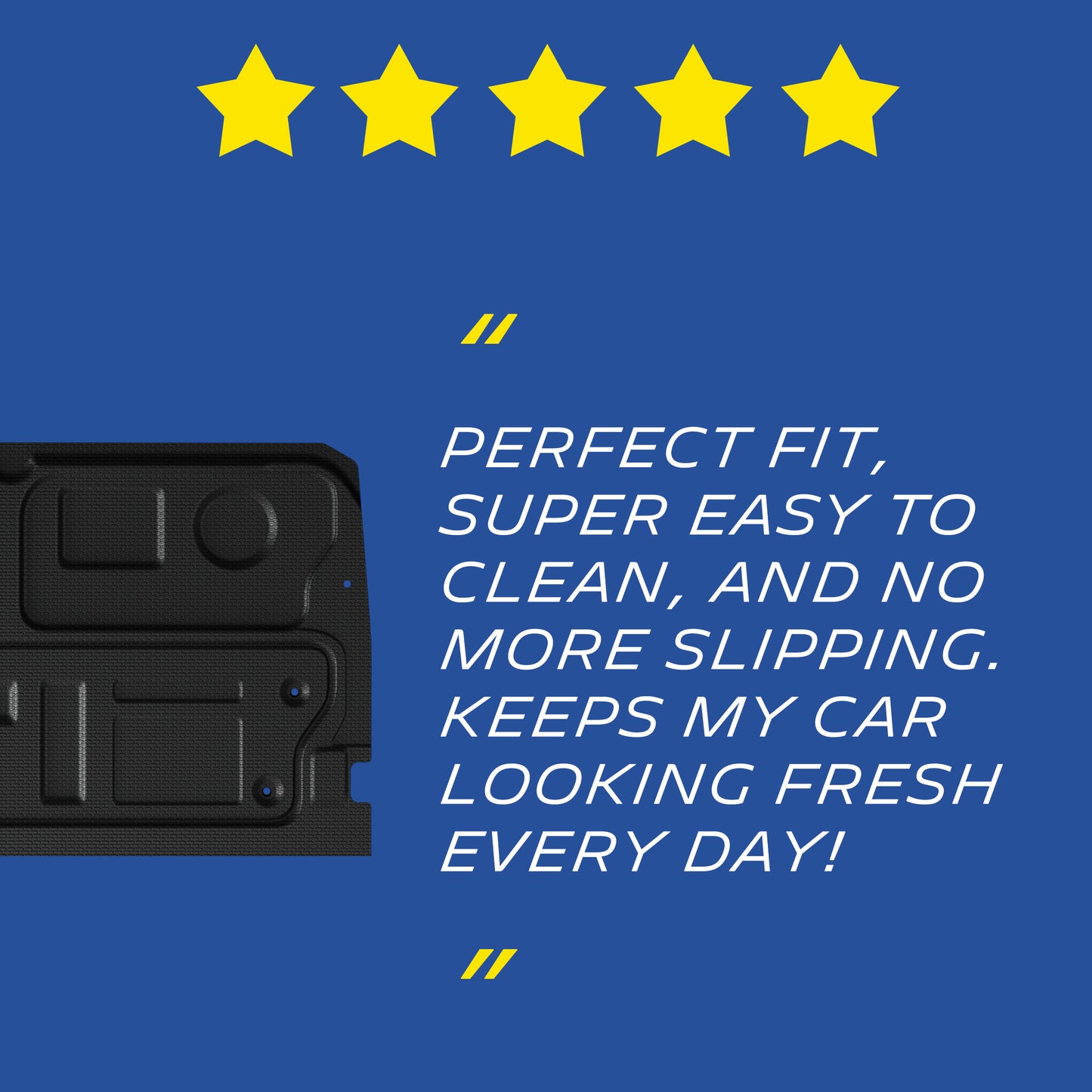 Michelin Ford Super Duty F250 F350 F450 2023-2026 tailgate mat five star customer review graphic