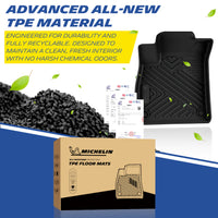 Michelin Honda Accord Sedan 3PCS 2018-2022 mats TPE material and eco design