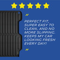Michelin Honda Ridgeline truck bed mat 2017-2026 with five star customer review quote graphic