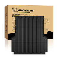 Michelin Jeep Gladiator JT truck bed mat 2020-2026 full mat displayed with branded packaging box behind
