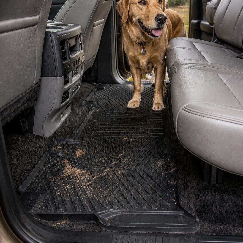 Michelin Premier rear floor mat dog Ford Super Duty