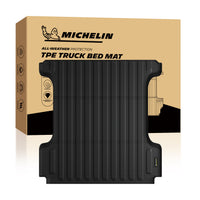 Michelin Ram 1500 5.7 ft 2009¡§C2026 truck bed mat displayed with branded packaging box and folded design