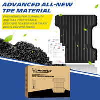 Michelin Ram 1500 6.4 ft 2019¡§C2026 truck bed mat with TPE material pellets and certification documents