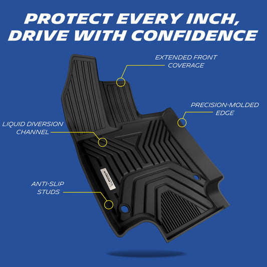 Michelin Elite Floor Mats for 2019–2025 Toyota RAV4 (3PCS, Gas Models Only)