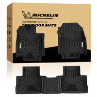 Michelin RAV4 3pcs 2019-2025 full front and rear mats layout