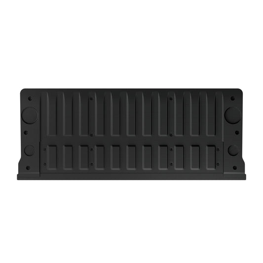 Michelin Silverado 1500 tailgate mat 2019 flat lay top view showing full shape and texture pattern