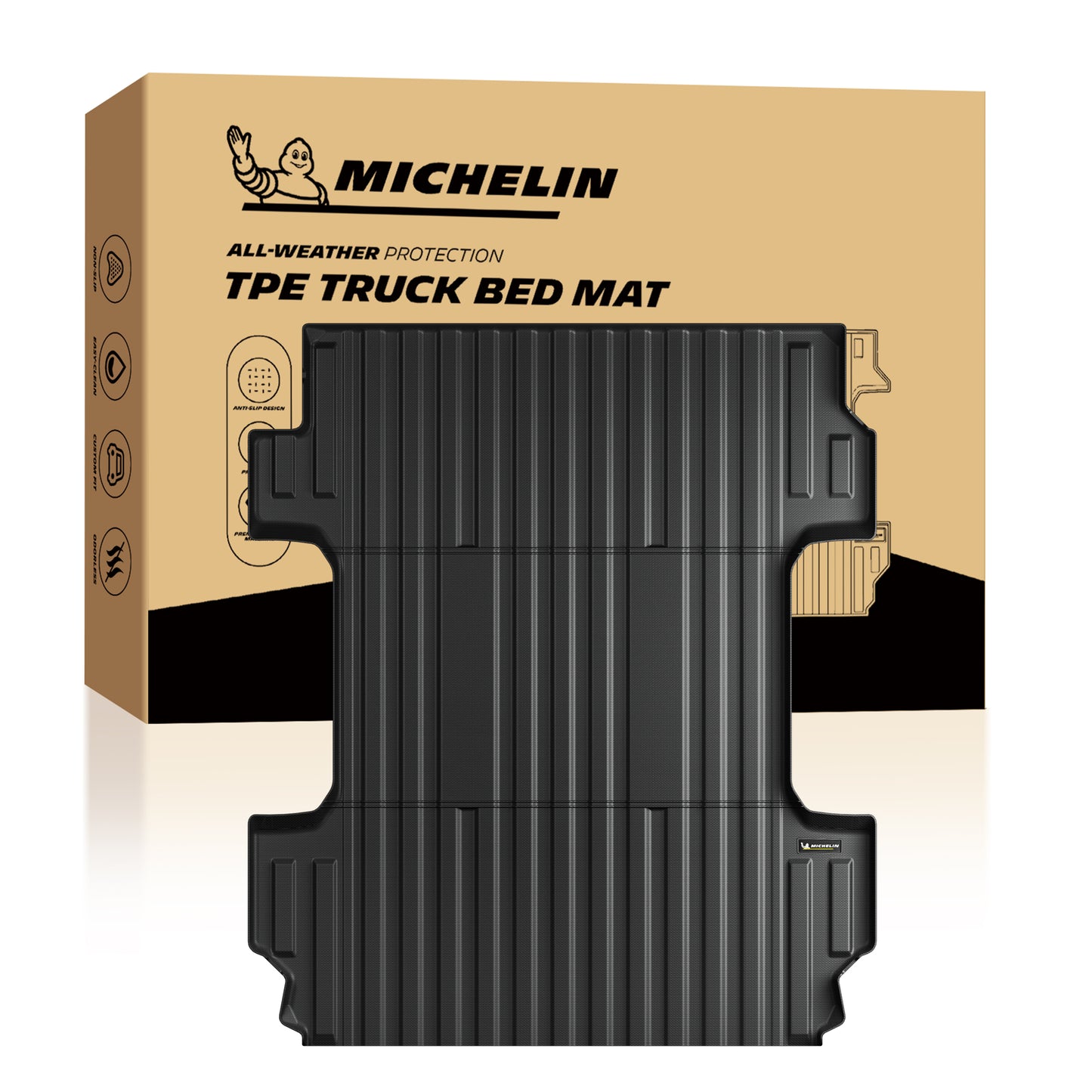 Michelin Silverado 2500 3500 68ft 2020-2026 truck bed mat main package view