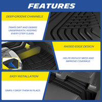 Michelin Tacoma Double Cab 3PCS 2024–2026 deep groove channel detail