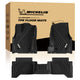 Michelin Tacoma Double Cab 3PCS 2024–2026 full floor mat set layout