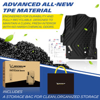 Michelin Tacoma Double Cab 3PCS 2024–2026 TPE material composition display